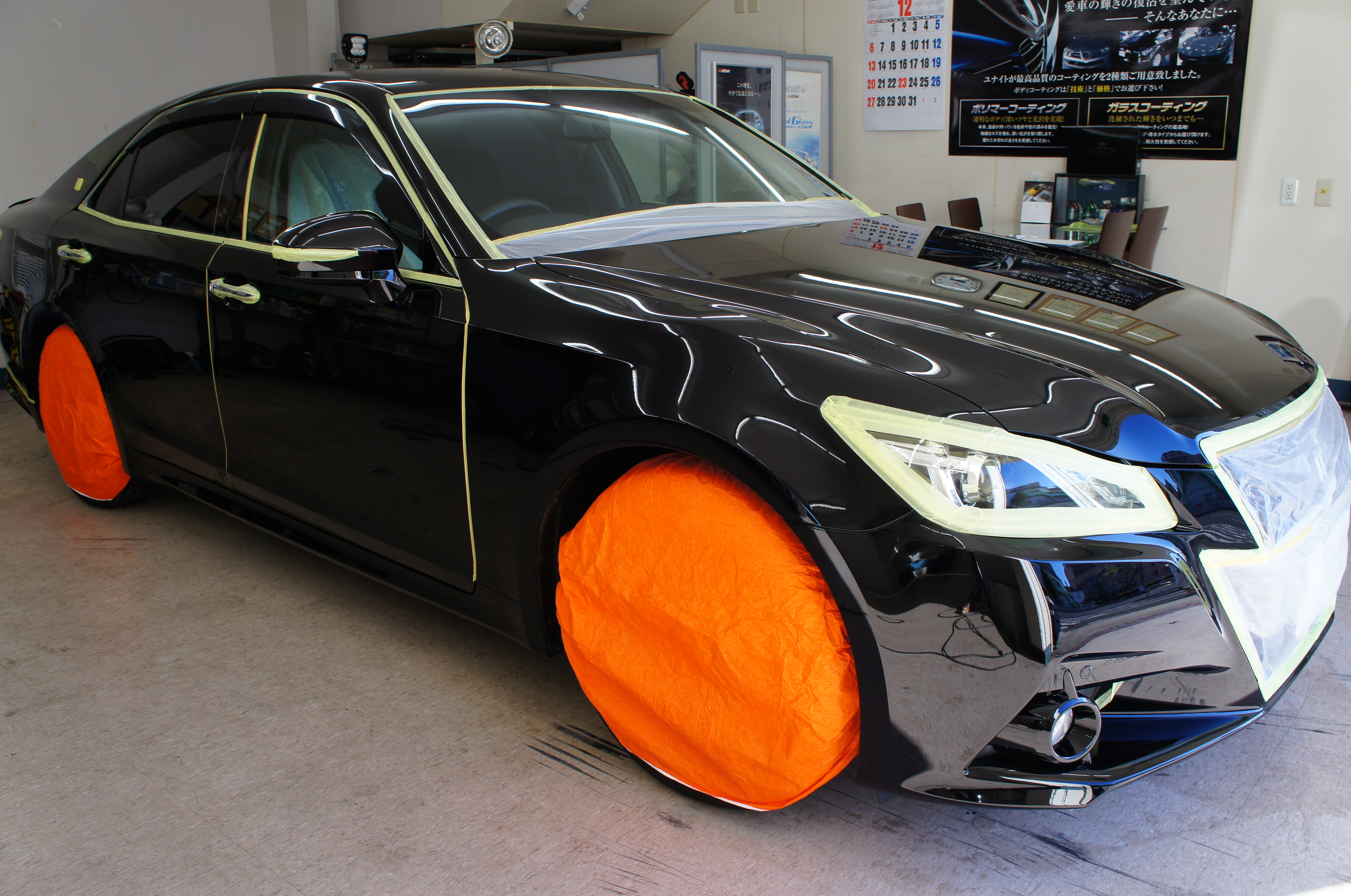 202ブラックの研磨☆  ガラスコーティング大阪・横浜